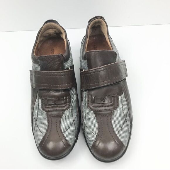 Donald J Pliner Made in Italy Leather Mesh Slip on - Picture 3 of 10
